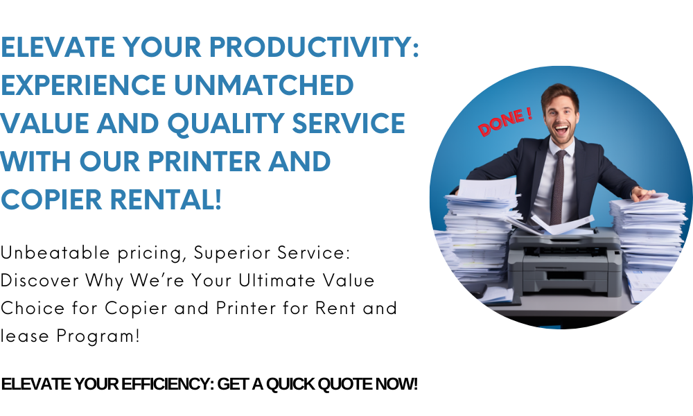 copier and printer rental