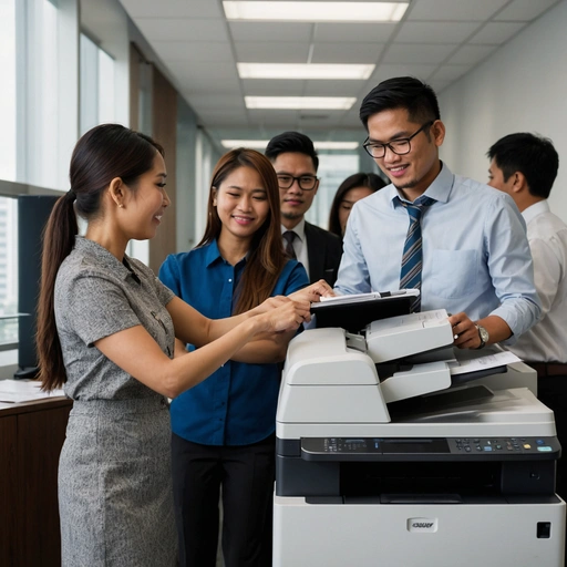 Elevating printing solutions with color printer rental