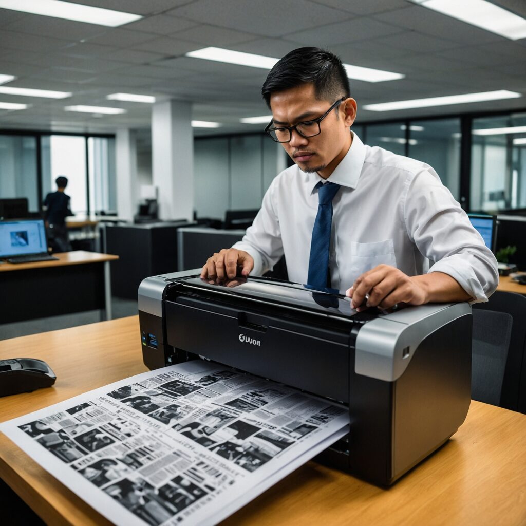 Enhancing business efficiency with color printer rental