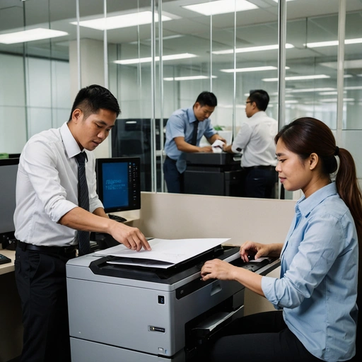 Enhancing business efficiency with color printer rental