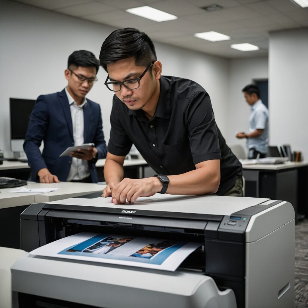 Enhancing business productivity with color printer rental