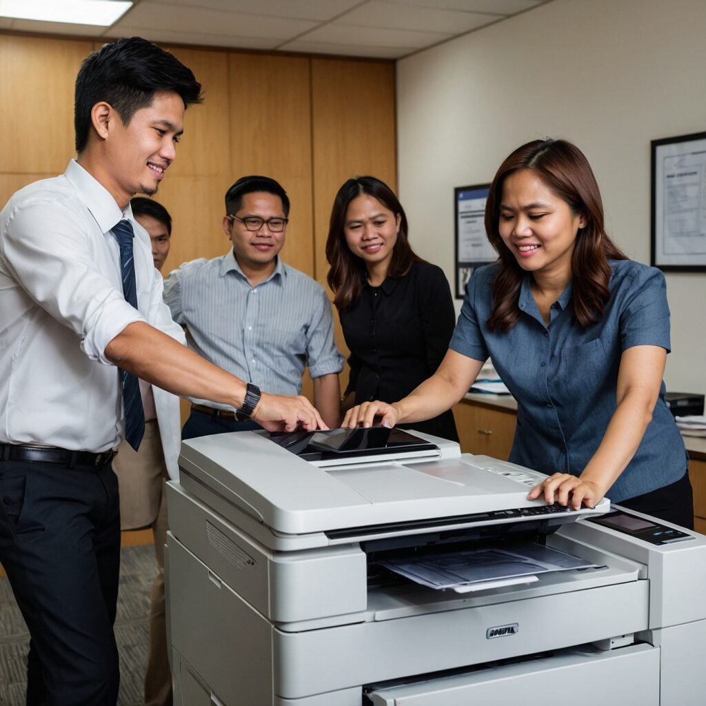 Leveraging copier rental philippines for project-based work