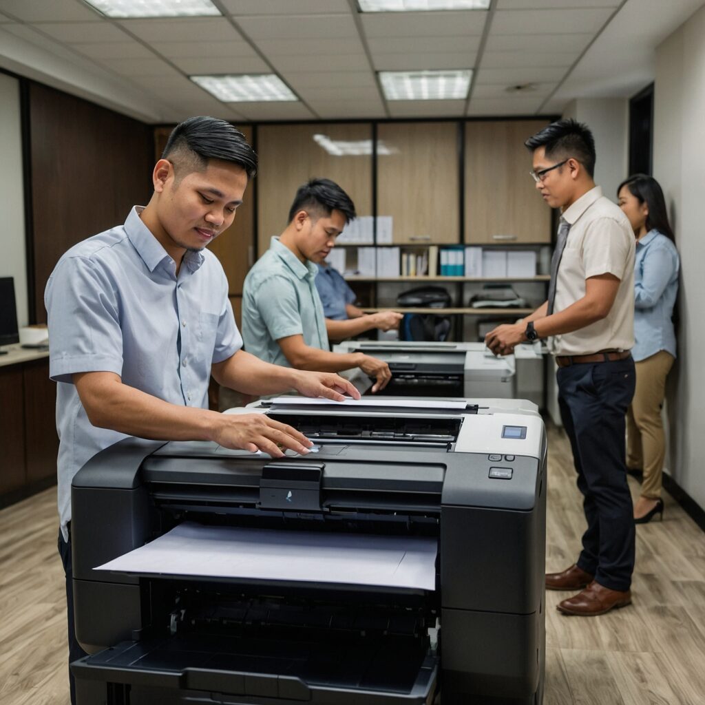 Mastering efficiency with color printer rental