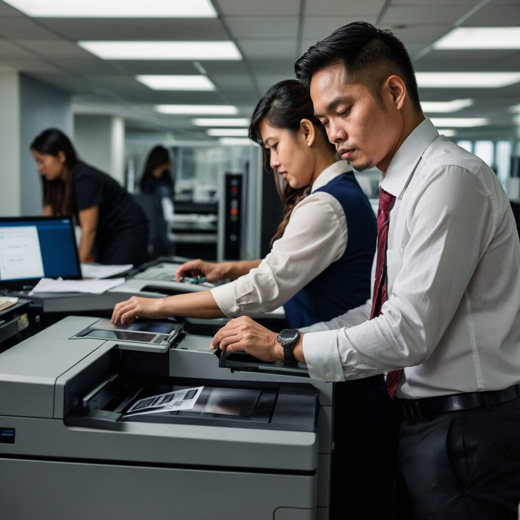 Maximizing business efficiency with color printer rental