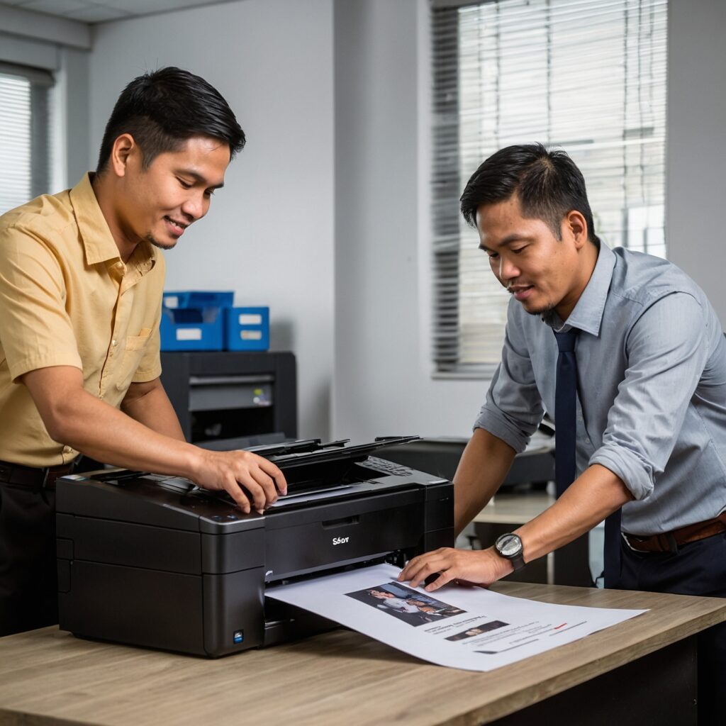 Maximizing efficiency with color printer rental