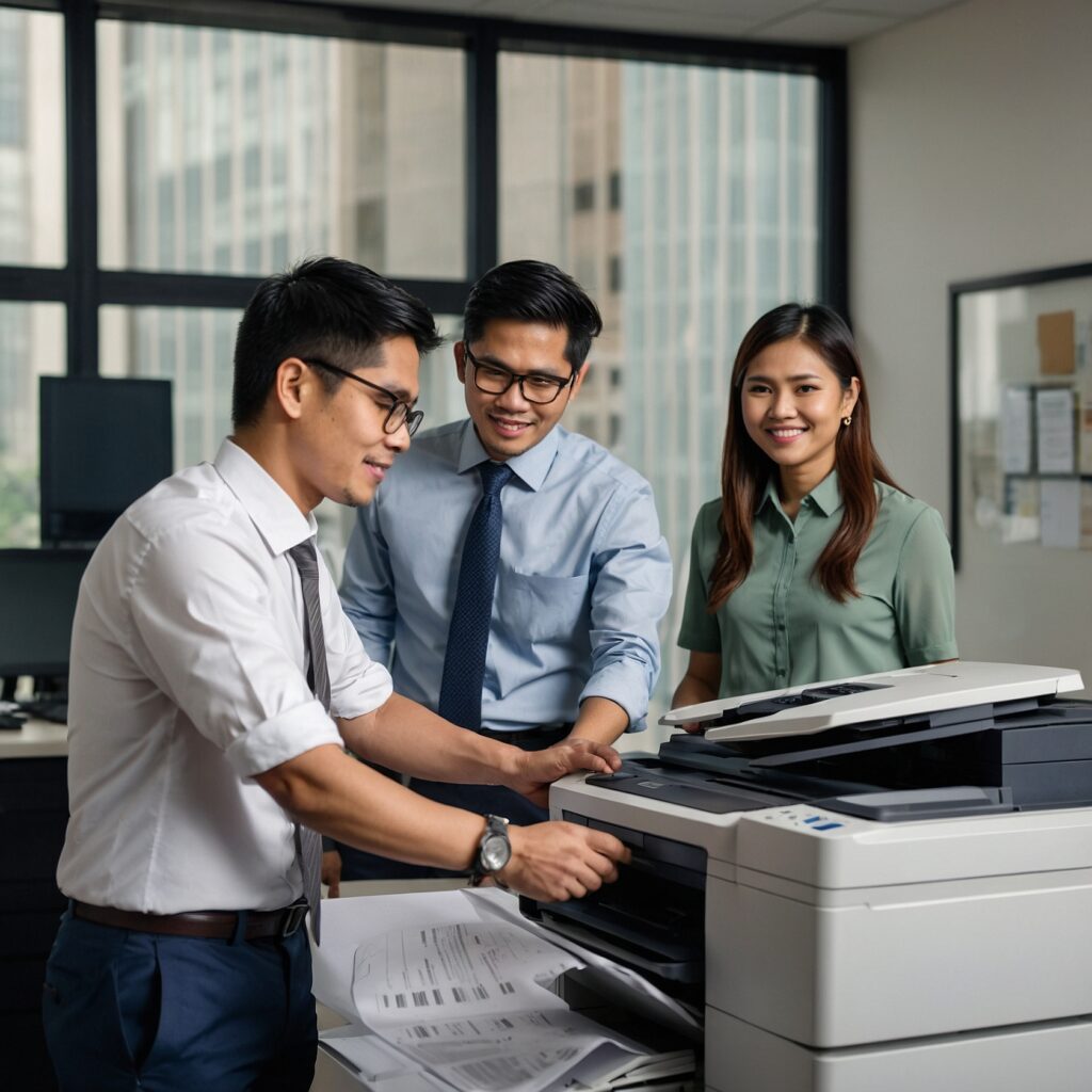 Optimizing business operations with color printer rental 2