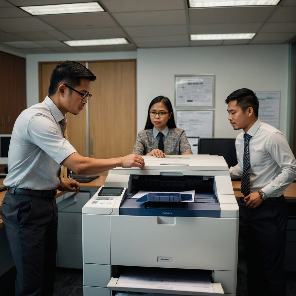 Streamlining operations: digital document management meets copier rental philippines