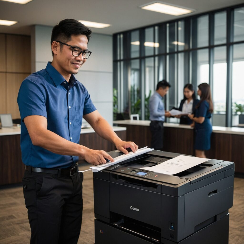 Streamlining your business printing needs with color printer rental 2