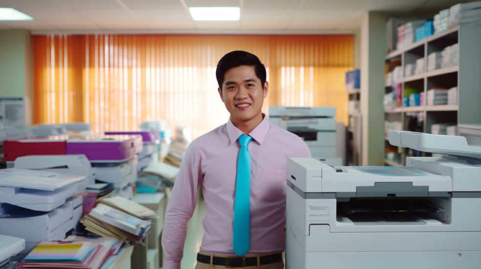 Color printer rental