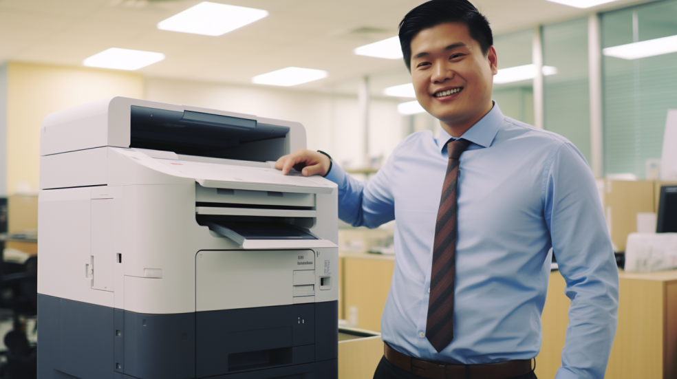 Color printer rental