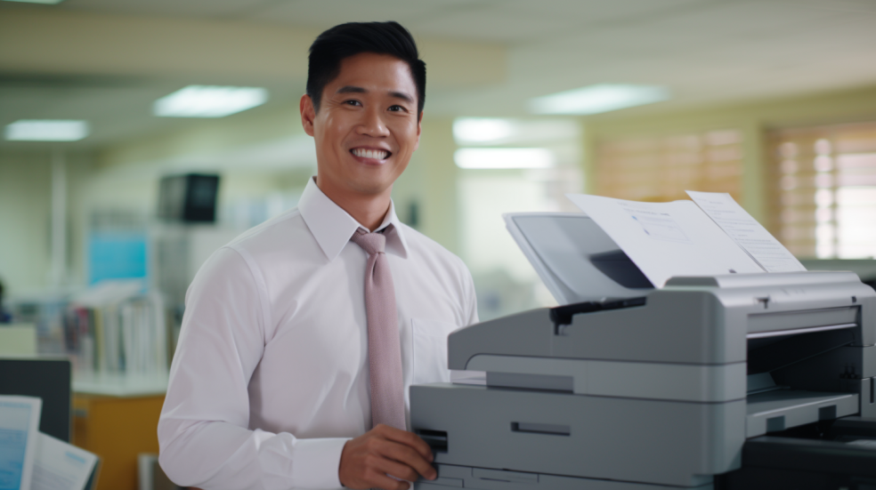 Color printer rental