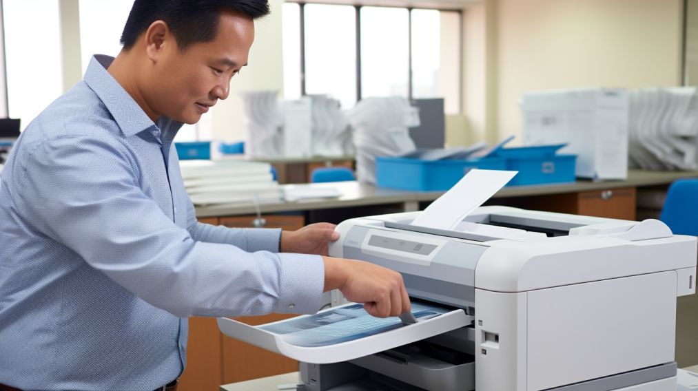 Color printer rental