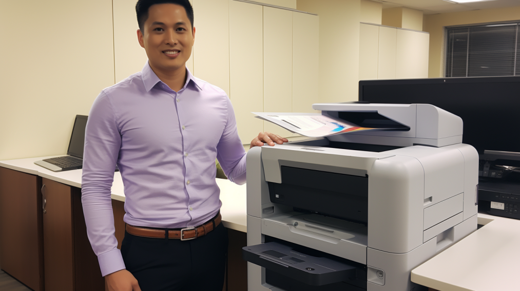 Color printer rental