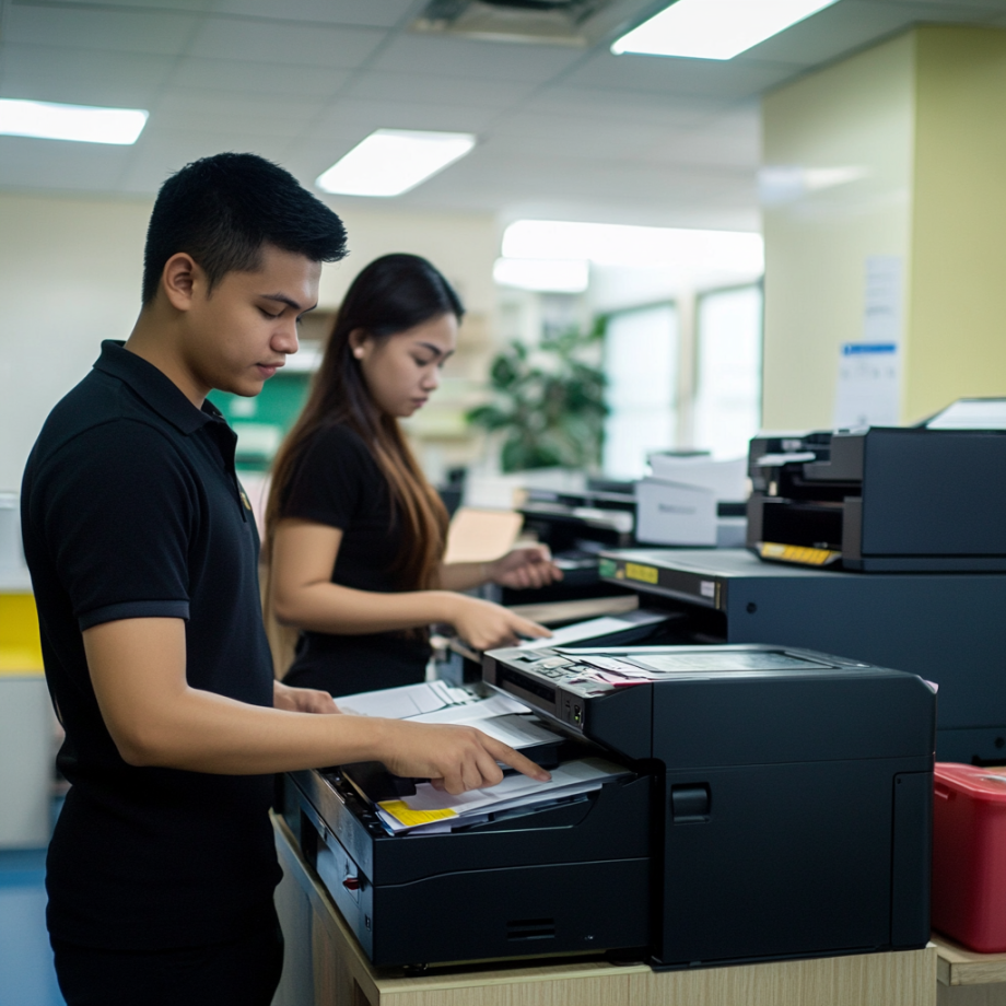 Types of printer maintenance services