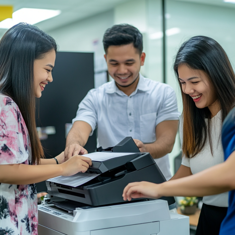 Benefits of Renting Printers for Remote Work