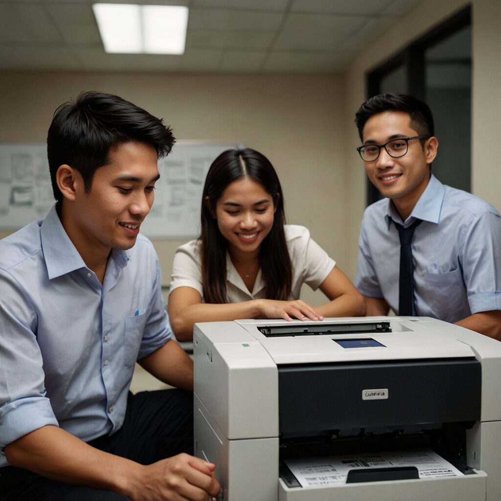 Can startups benefit from printer rentals?