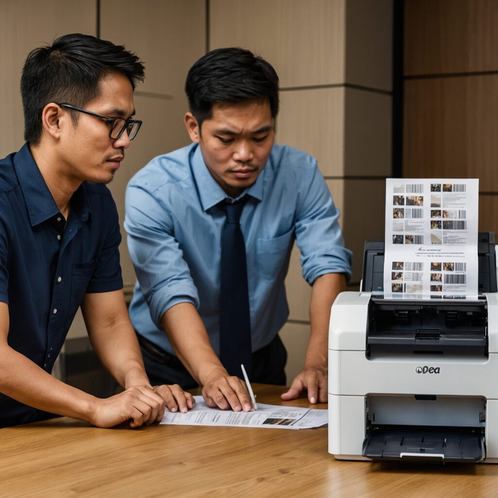 Portable high-performance printers