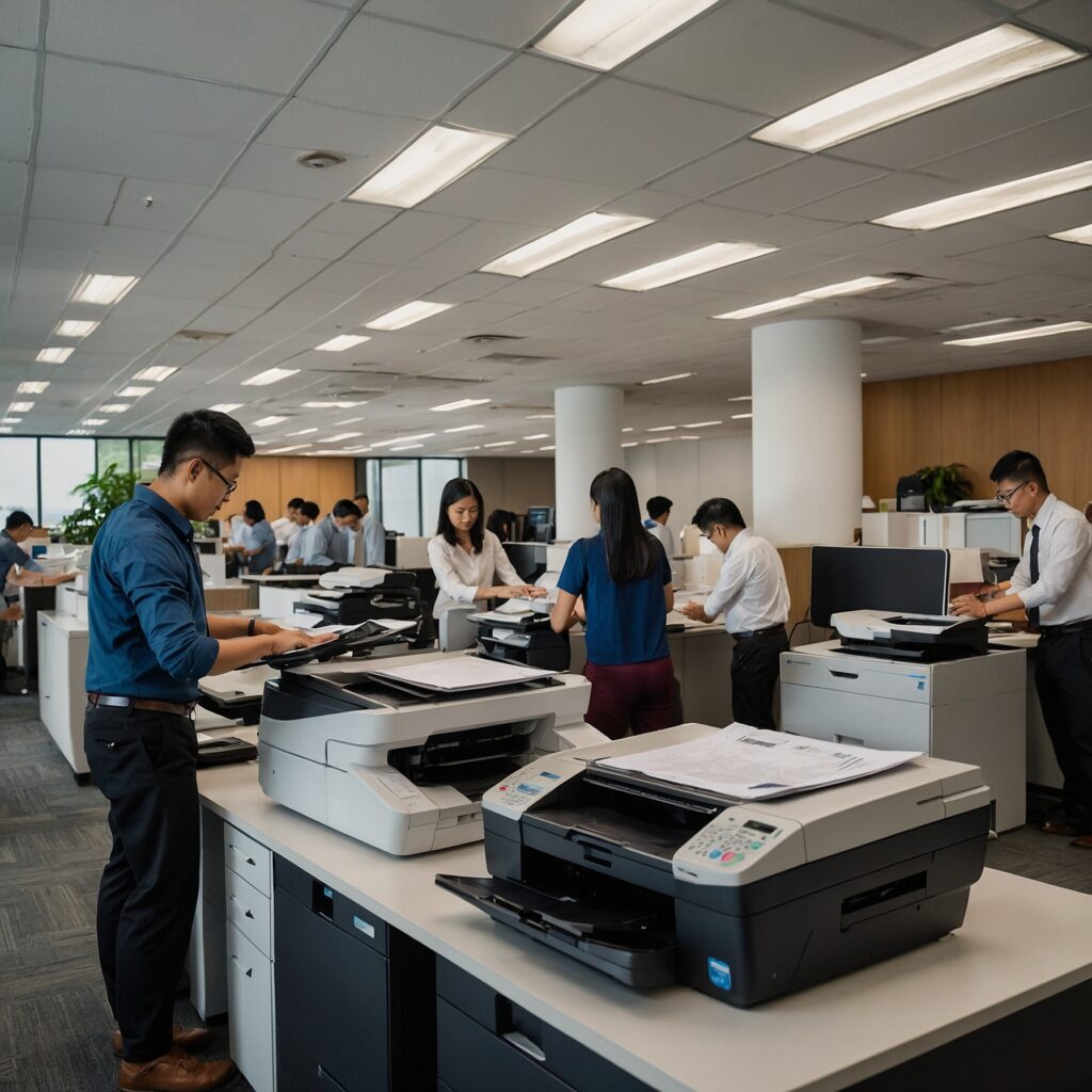 Advantages of renting vs. Buying a copier