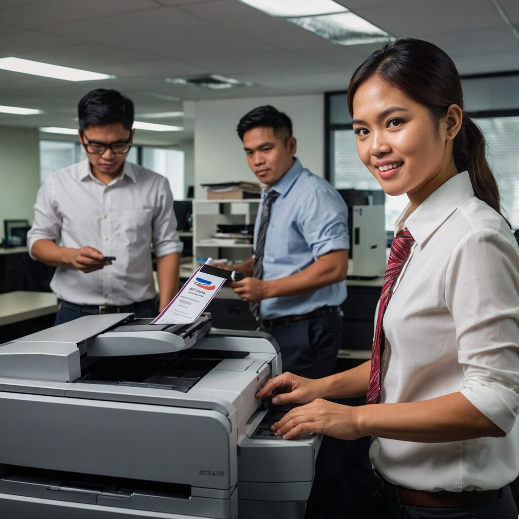 Venterprise-level advantages of printer rentals