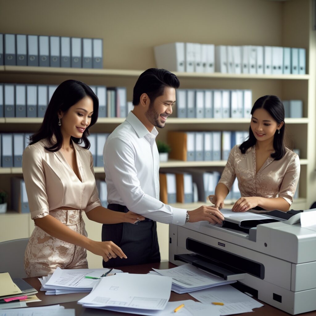 Handling copier rental disputes