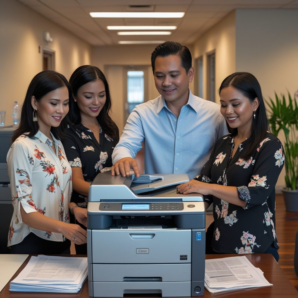 Upgrading or changing rental copiers