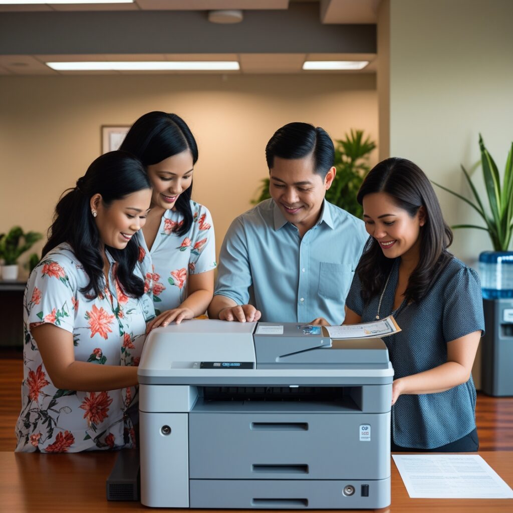 Upgrading or changing rental copiers