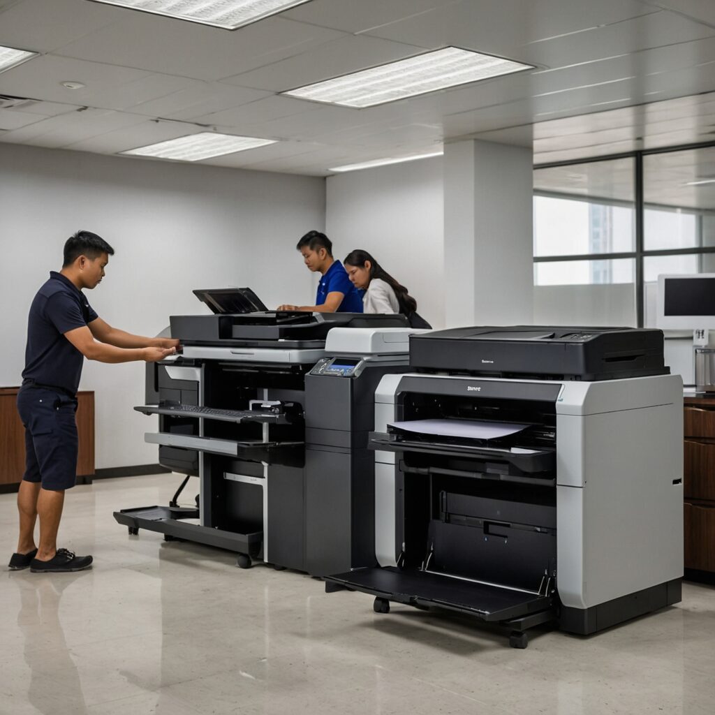 Warranty terms in printer rentals